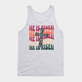 He is Rizzin Funny Easter Jesus Meme Playing Basketball Tank Top